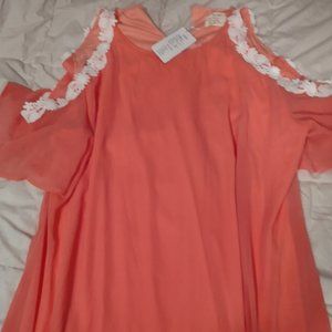 Coral tunic